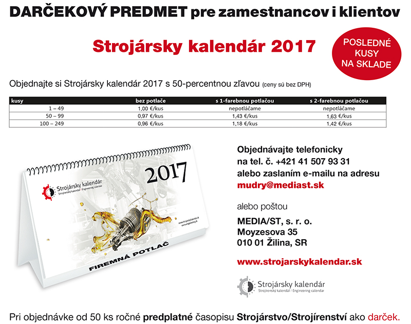 objednavka kal 2017 vypredaj 800
