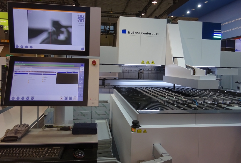 trubend center 7030 trumpf blechexpo 2017