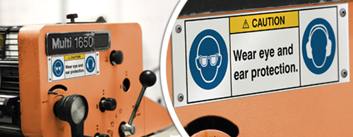 Machine Safety Signs