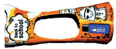 Ortéza so zabudovaným USB kľúčom Ortéza so zabudovaným USB kľúčom