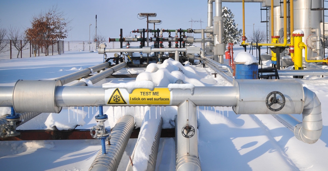 winter campaign pipemarker visual