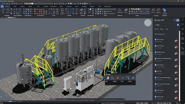 BricsCAD pracovné prostredie obrazok4