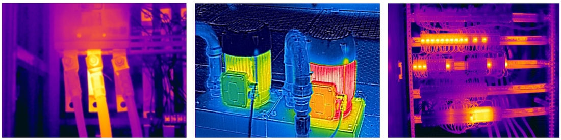 Příklady využití ručních termokamer Příklady využití ručních termokamer