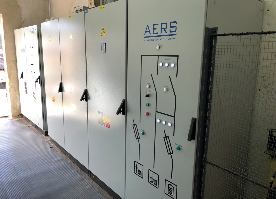 In house provedení SAS s kapacitou 582 kWh v Rumburku