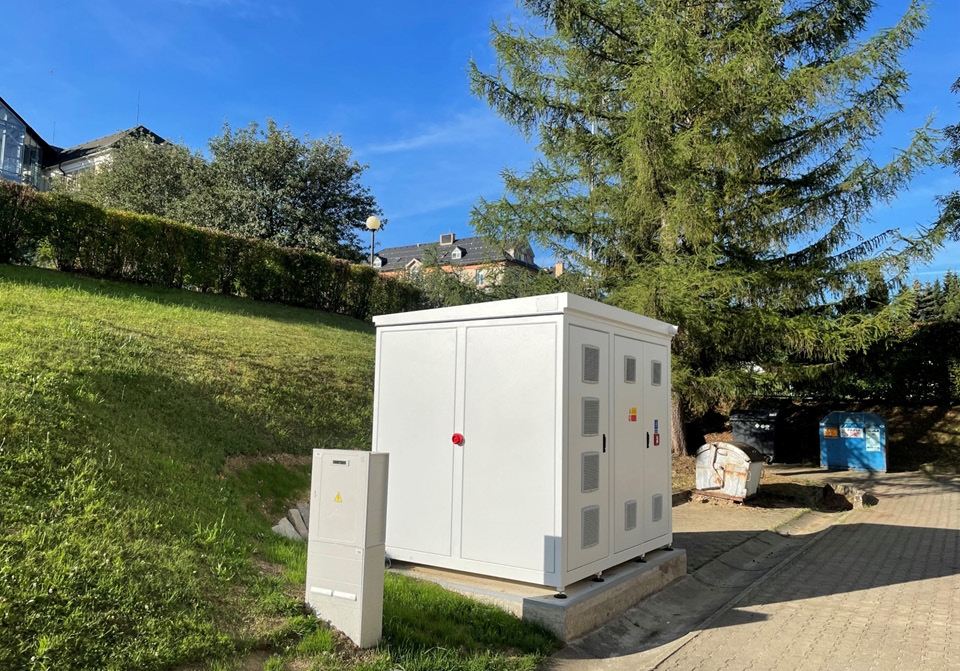 Úložiště DES s kapacitou 328 kWh Úložiště DES s kapacitou 328 kWh
