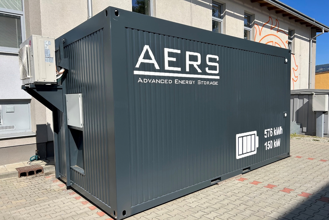 Nové kontejnerové bateriové úložiště MES v ECF Jeseník