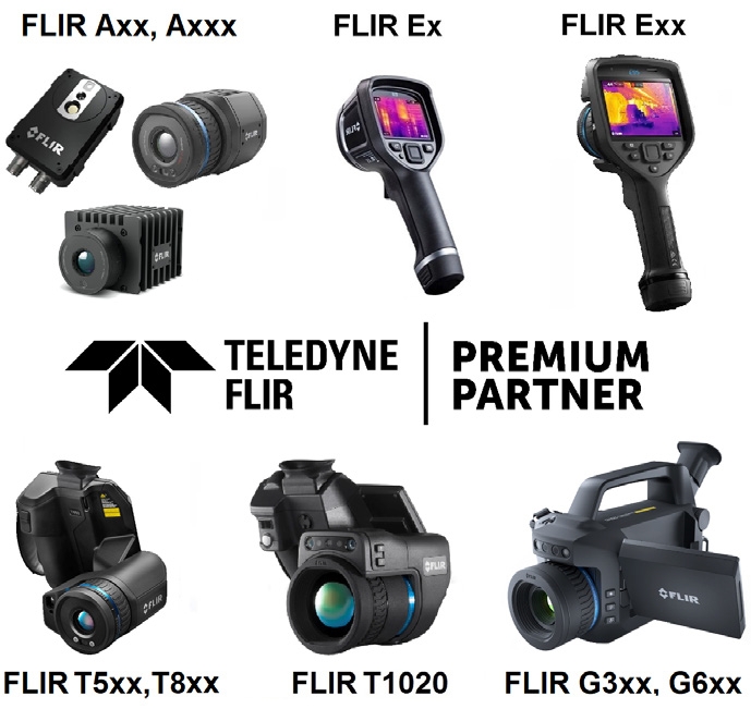 Přehled ručních termokamer FLIR Přehled ručních termokamer FLIR