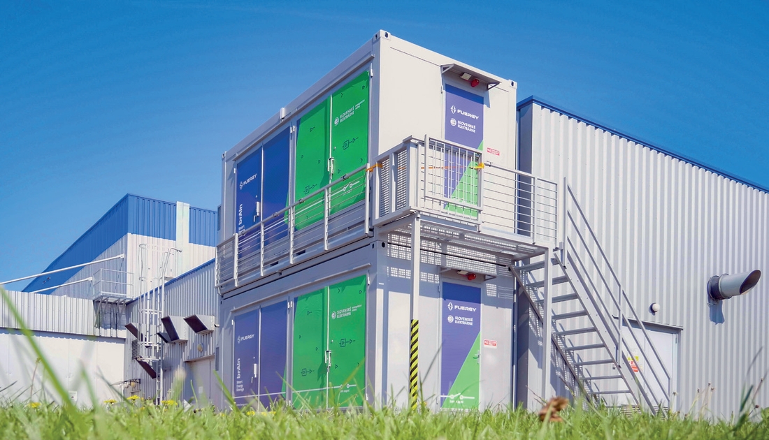 Batériové úložisko brAIn s kapacitou 864 kWh v Hanon Systems Slovakia