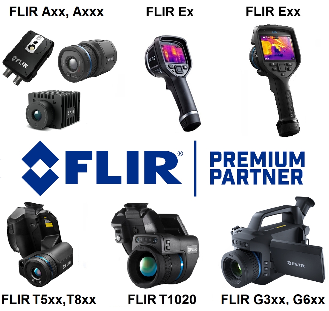 Přehled ručních termokamer FLIR Přehled ručních termokamer FLIR