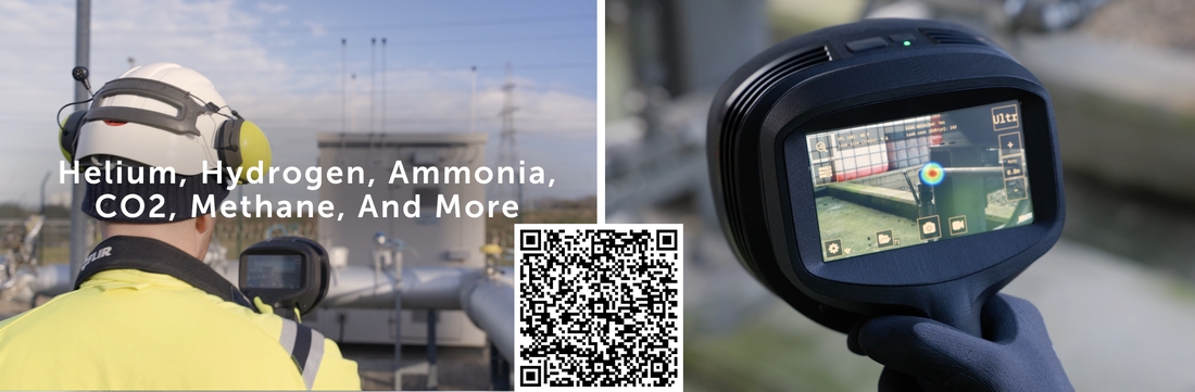 Akustická kamera FLIR Si2-LD při lokalizaci úniku plynu Akustická kamera FLIR Si2-LD při lokalizaci úniku plynu