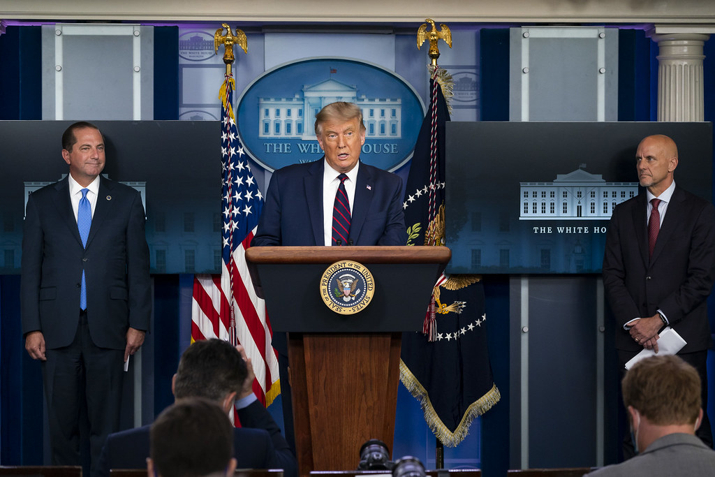 Trump clá