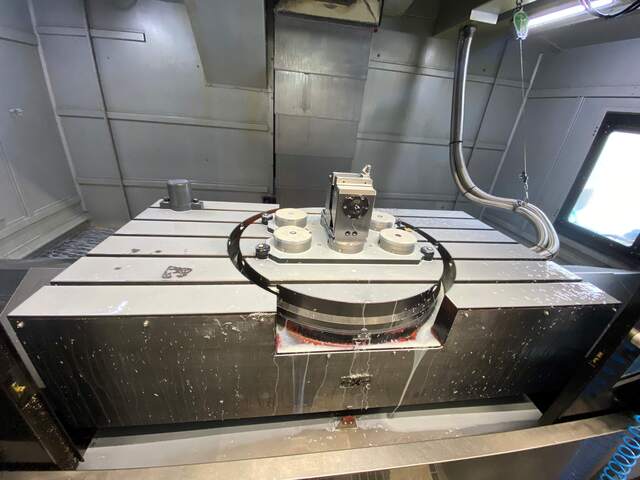 CNC stroj pracovná plocha