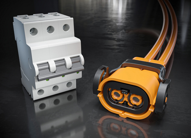 Das PA66/6T-Compound Ultramid® T6000 ist sehr gut für die Herstellung kleiner und komplexer E&E-Teile wie Hochspannungssteckverbinder und Leitungsschutzschalter geeignet.The PA66/6T compound Ultramid® T6000 is ideal for producing small and complex E&E parts like high-voltage connectors and miniature circuit breakers.Photo: BASF 2025