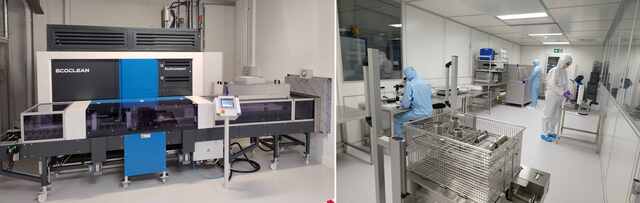 Ecoclean EcoCcompact HP Cleanroom HOP Testcenter Lohnreinigung 1