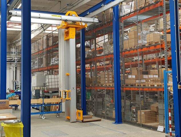 manipulačný systém pre sklady a logistiku 1