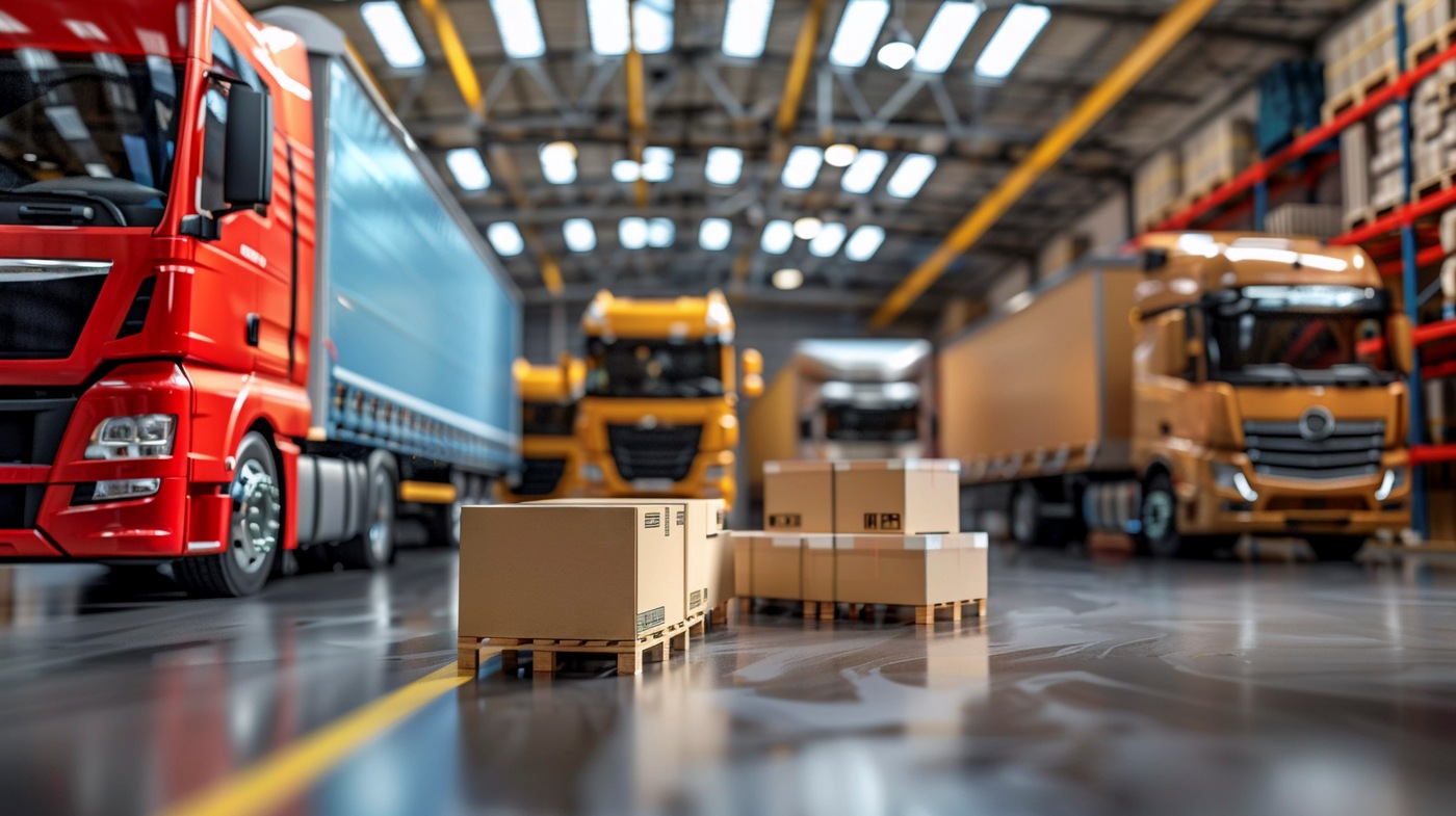 transport logistics concept