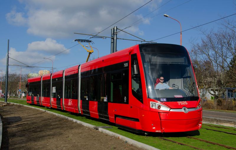 Električka Blava úprava