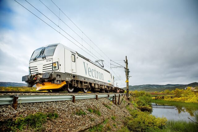 Siemens Vectron ilustracna foto