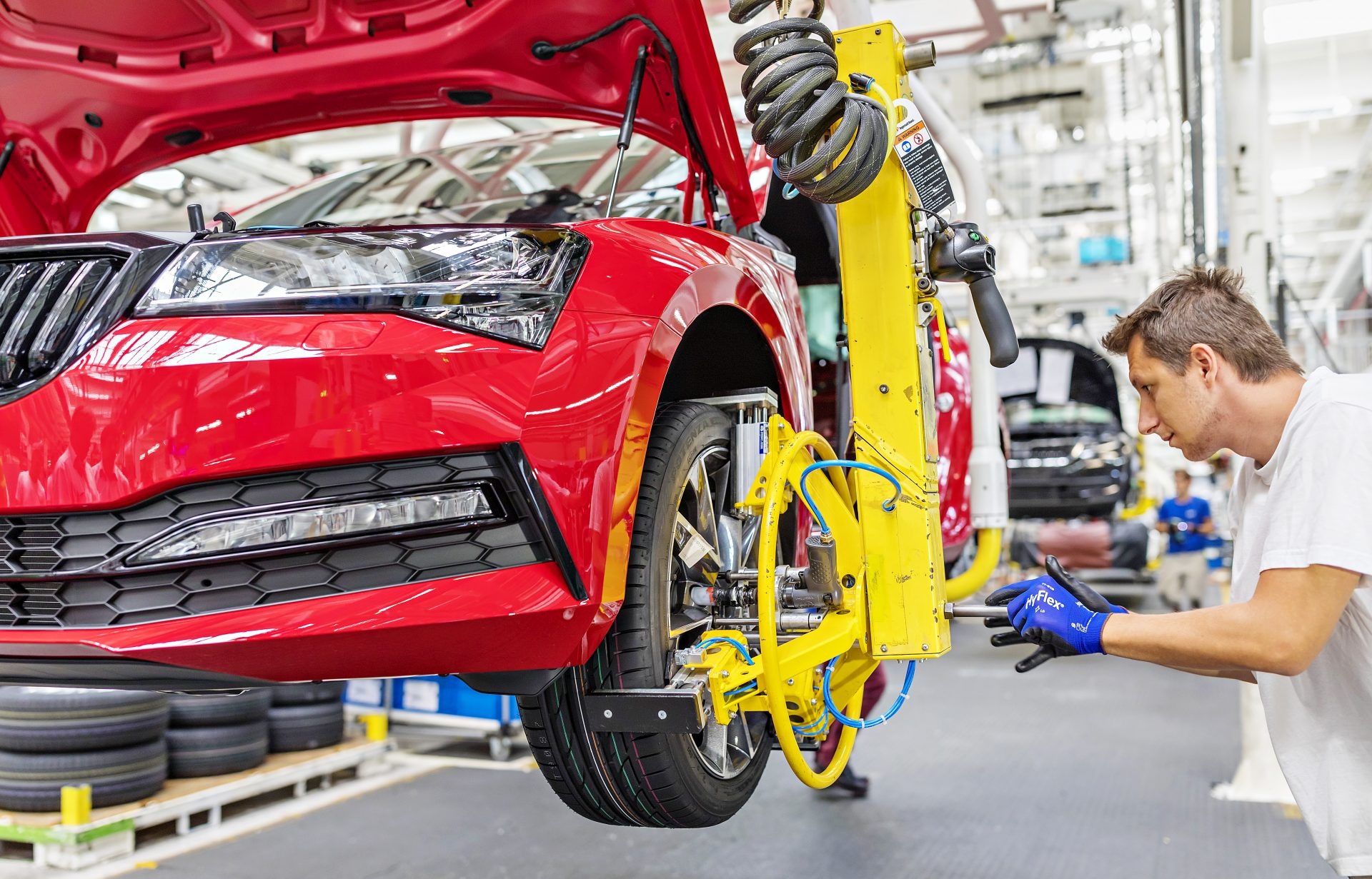 Výroba Škoda Auto mladá boleslav