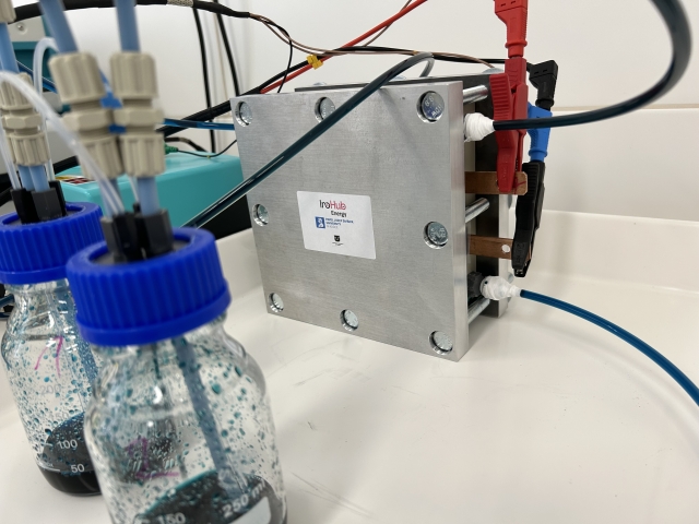 testovanie batérie UPJŠ TUKE INOHUB Energy